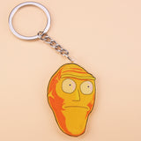 Cartoon Rick And Morty Keychain