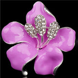 DIEZI Fashion Korean Rose Flower Enamel Women Brooches For Wedding Scarf  Bouquet Brooch Pins Luxury Rhinestone Brooch Jewelry