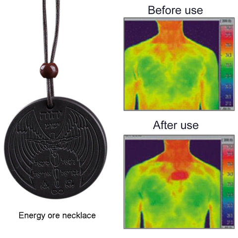 Details about Powerful Scalar Bio Energy Necklace Quantum Pendant Magnetic Health Power Chain Necklace Professional Choker
