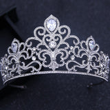 Diverse Silver Gold Color Crystal Crowns Bride tiara Fashion Queen For Wedding Crown Headpiece Wedding Hair Jewelry Accessories