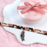 Doreen Box Classic Japanese Style Ribbon Rope Doll Choker Cute Romantic Women Girls Bird Cat Carp Pendant Short Necklace Jewelry