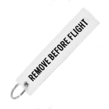 Flight Fashion Tags Keychain