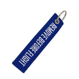 Flight Fashion Tags Keychain