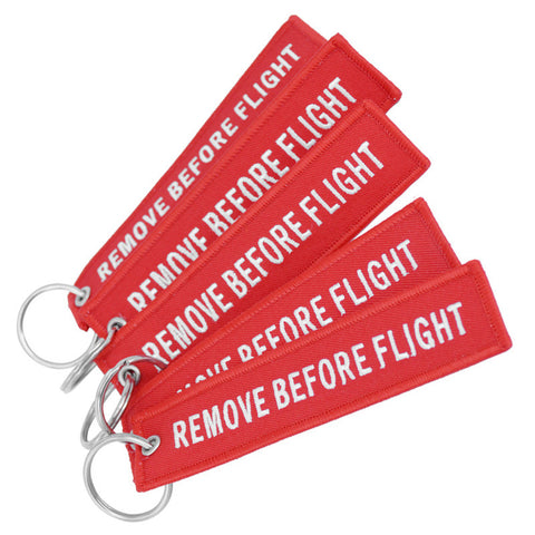 Flight Fashion Tags Keychain