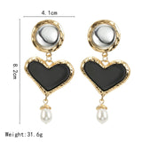 F32 Multi Designs Wholesale Fashion Jewelry Women Metal Vintage Statement Clear Crystal Drop  Earrings For Women Metal Earring