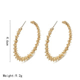 F32 Multi Designs Wholesale Fashion Jewelry Women Metal Vintage Statement Clear Crystal Drop  Earrings For Women Metal Earring