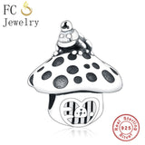 FC Jewelry Fit Original Pandora Charms Bracelet Authentic 925 Silver Paris Eiffel Tower Pendant Hanging Beads Berloque DIY Gift