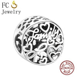 FC Jewelry Fit Original Pandora Charms Bracelet Authentic 925 Silver Paris Eiffel Tower Pendant Hanging Beads Berloque DIY Gift