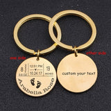 Baby Mirror Style Keychain