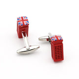 Factory Retail Novelty Cufflinks 29 Designs Option Police box/ Whiskey/ Coffee Cup/ Beer Cap/Cube/ Chaplin Design Cuff Links