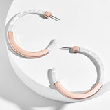 Fashion Colorful Leopard Acrylic Dangle Earring for Women Gold Alloy Round Geometry Resin Statement Hanging Earring Za Brincos