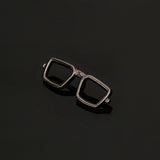 Fashion Enamel Oil Glasses Sunglasses Pins and Brooches Men's Suit Dress Shirt Collar Mens Clothing & Accessories