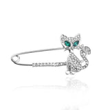 Fashion Full Rhinestone Bee Tortoise Lizard Bear Crown Music Note Guitar Brooches Pins Jewelry For Women Christmas Gifts Broches