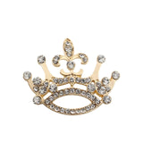 Fashion Full Rhinestone Bee Tortoise Lizard Bear Crown Music Note Guitar Brooches Pins Jewelry For Women Christmas Gifts Broches