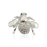 Fashion Full Rhinestone Bee Tortoise Lizard Bear Crown Music Note Guitar Brooches Pins Jewelry For Women Christmas Gifts Broches