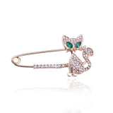 Fashion Full Rhinestone Bee Tortoise Lizard Bear Crown Music Note Guitar Brooches Pins Jewelry For Women Christmas Gifts Broches