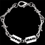 Fashion Necklaces 2019 Harajuku Streetwear Flame Unisex Necklace Punk Accessory Rock Chain Choker Necklaces Nightclub Jewelry