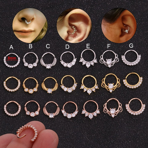 Nose Ear Piercing Body Jewelry