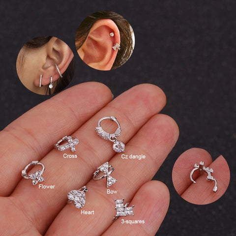 Hoop Earring Helix Piercing Jewelry