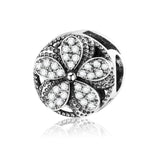 Fits Original Pandora Charms Bracelet DIY Jewelry 2019 Autumn Collection Daisies Openwork Charm 925 Sterling Silver Flower Beads