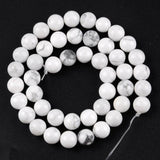 Free Shipping Natural Round Tiger Eye Amazonite Garnet Howlite Turquoises Quartz Stone Beads For Jewelry Making Pick 30color