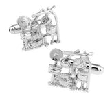 Free Shipping Skull Cufflinks Wholesale Sugar Dead Skeleton Design Hyperbole Style Cuff Links