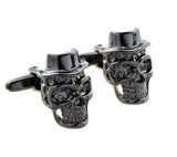 Free Shipping Skull Cufflinks Wholesale Sugar Dead Skeleton Design Hyperbole Style Cuff Links