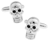 Free Shipping Skull Cufflinks Wholesale Sugar Dead Skeleton Design Hyperbole Style Cuff Links