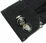 Free Shipping Skull Cufflinks Wholesale Sugar Dead Skeleton Design Hyperbole Style Cuff Links