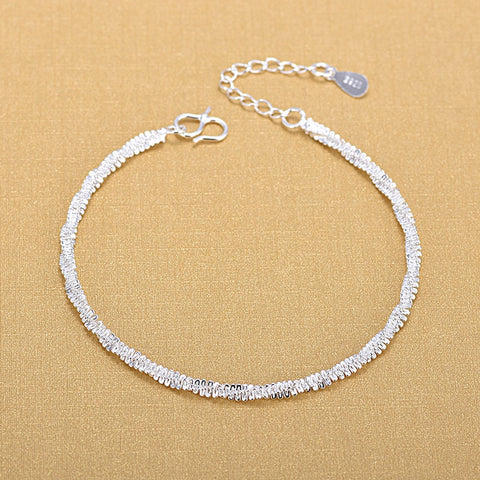 Free Shipping Top Quality Wholesale Silver Bracelets 925 Fashion Bracelets Fine Fashion Bracelet