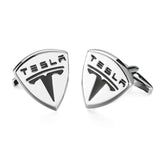 Free delivery, high quality men's shirt cufflinks brand new car logo button MG/VOLVO/ Lincoln / Cadillac / Tesla Cufflinks