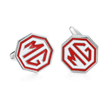 Free delivery, high quality men's shirt cufflinks brand new car logo button MG/VOLVO/ Lincoln / Cadillac / Tesla Cufflinks