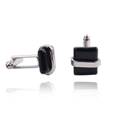 Gemelos Hombre Square Cuff Links For Mens Wedding Suit Accessories Button Gold/Silver  Cufflinks Spinki do Mankietu Men Jewelry