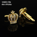 Gemelos Hombre Square Cuff Links For Mens Wedding Suit Accessories Button Gold/Silver  Cufflinks Spinki do Mankietu Men Jewelry
