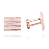 Gemelos Hombre Square Cuff Links For Mens Wedding Suit Accessories Button Gold/Silver  Cufflinks Spinki do Mankietu Men Jewelry