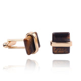 Gemelos Hombre Square Cuff Links For Mens Wedding Suit Accessories Button Gold/Silver  Cufflinks Spinki do Mankietu Men Jewelry