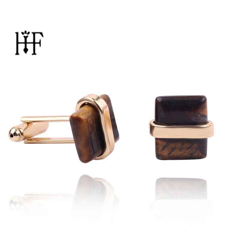 Gemelos Hombre Square Cuff Links For Mens Wedding Suit Accessories Button Gold/Silver  Cufflinks Spinki do Mankietu Men Jewelry