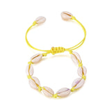 Gold Color Cowrie Shell Bracelets for Women Delicate Rope Chain Bracelet Beads Charm Bracelet Bohemian Beach Jewelry