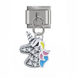 Hapiship 9mm Width Original Daisy Heart Love Butterfly Mom Cat Motorcycle Elephant Charm Fit 9mm Bracelet Jewelry Making DJ009