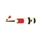 High Quality Fashion Syringe Pin Medical Equipment Tool Jewelry for Doctor Nurse Brooch Badge Creative Enamel Collar Bag Pins