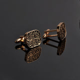 High-end men's shirts Cufflinks collection accessories classic Man Fashion Design carving Cufflink for Mens Cuff Links gemelos