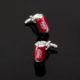 High quality men's series of other red Cufflinks / glasses / coke bottle / Cross / music symbols / extinguisher Cufflinks
