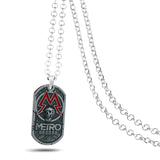 Hot Game Metro Exodus 2033 Necklace Metal Vintage Souvenir Pendant Tag Women Fashion Choker Men Jewelry Gift Link Chain kolye