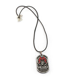 Hot Game Metro Exodus 2033 Necklace Metal Vintage Souvenir Pendant Tag Women Fashion Choker Men Jewelry Gift Link Chain kolye