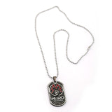 Hot Game Metro Exodus 2033 Necklace Metal Vintage Souvenir Pendant Tag Women Fashion Choker Men Jewelry Gift Link Chain kolye