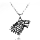 Hot Game Of Thrones Necklaces Song Of Lce And Fire Torque Targaryen Dragon Metal Pendant Women Men Choker Jewelry Accessories