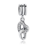 Hot Sale Genuine 100% 925 Sterling Silver Pendant Charm Dangle Fit Original Bracelet Necklace Authentic Beads Jewelry MUM Gift