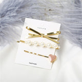 IF ME Fashion Korean Pearl Sea Shell Conch Hair Clip for Women Girl Bridal Metal HairPin Barrette Hair Accessories Jewelry 2019