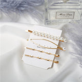 IF ME Fashion Korean Pearl Sea Shell Conch Hair Clip for Women Girl Bridal Metal HairPin Barrette Hair Accessories Jewelry 2019