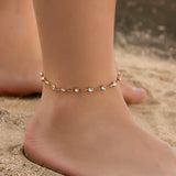 Imixlot Anklets Sandalia Feminina 2019 New Women Gril Tassel Chain Bells Sound Metal Anklet Ankle Bracelet Foot Jewelry Beach